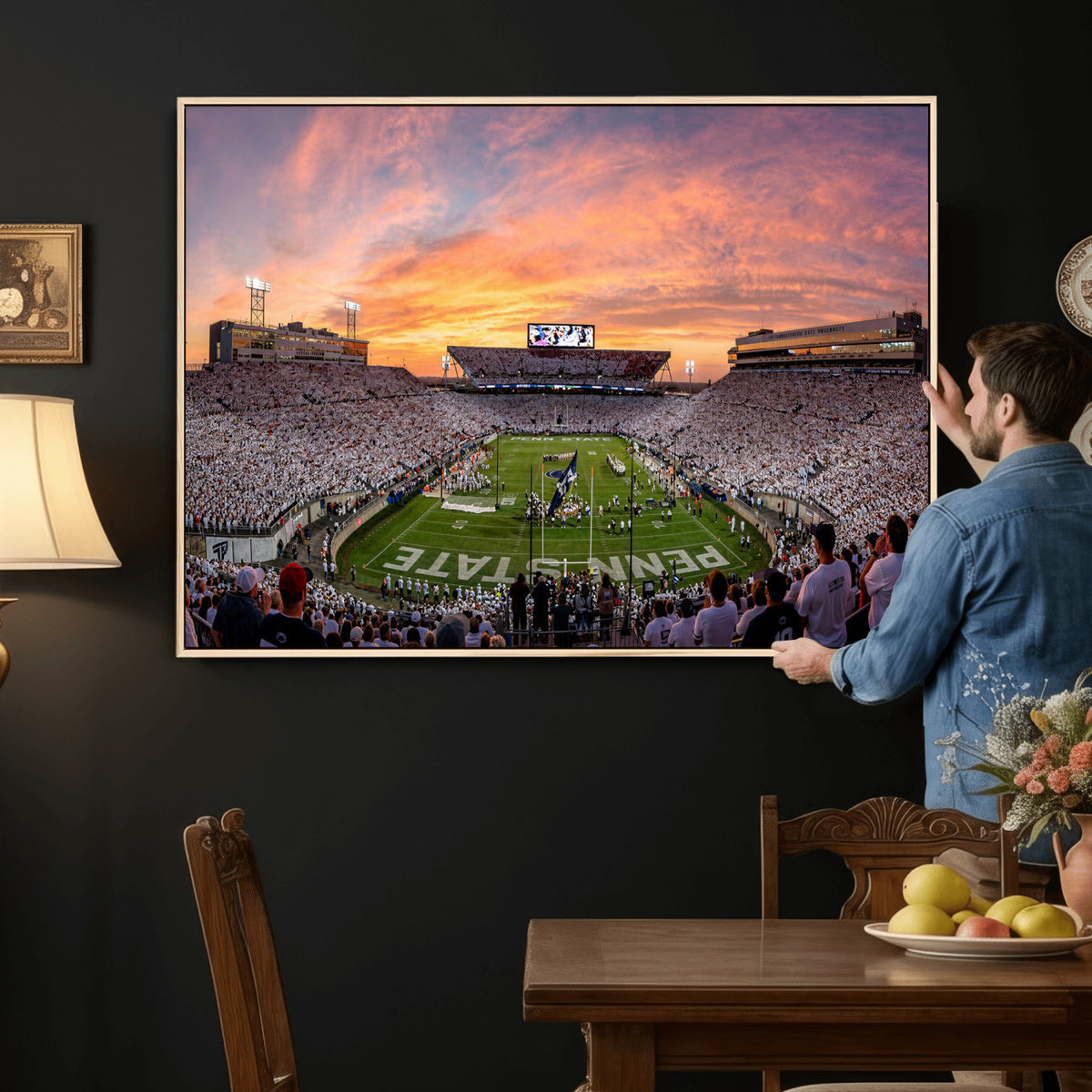 53161432-MGV-CV-36X24 - Stadium Wall Art Canvas Print