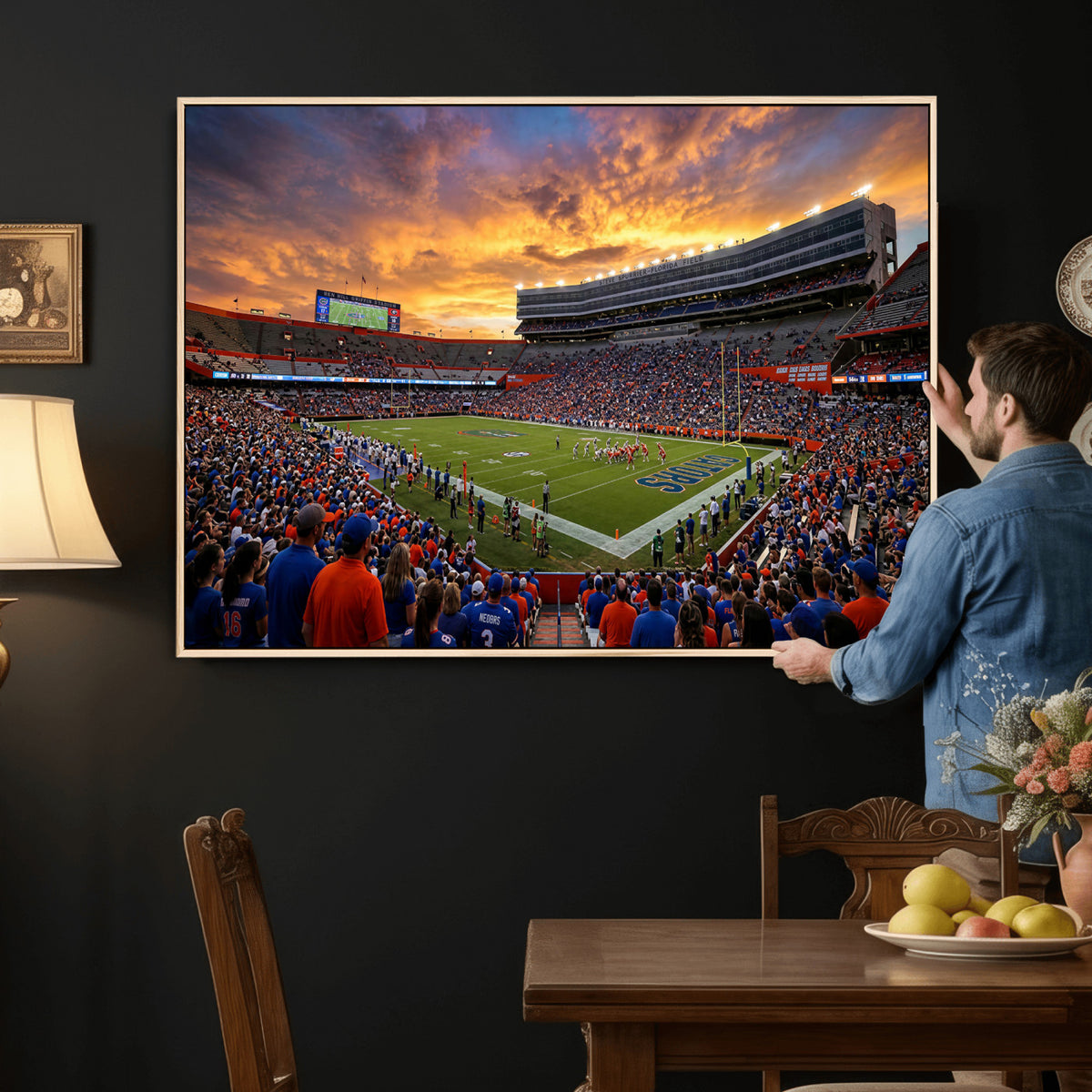23829865-MGV-CV-36X24 - Stadium Wall Art Canvas Print