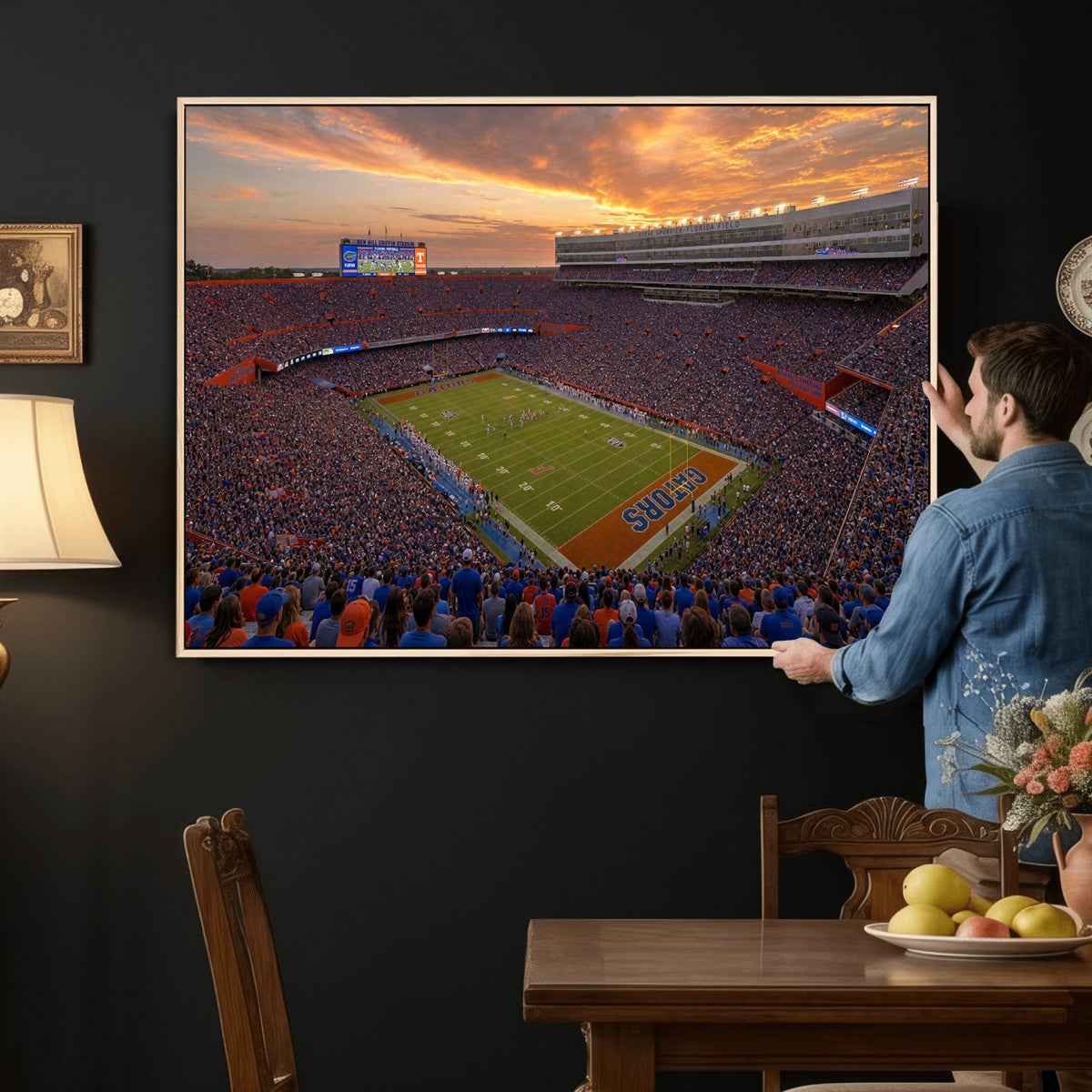 48009171-MGV-CV-36X24 - Stadium Wall Art Canvas Print