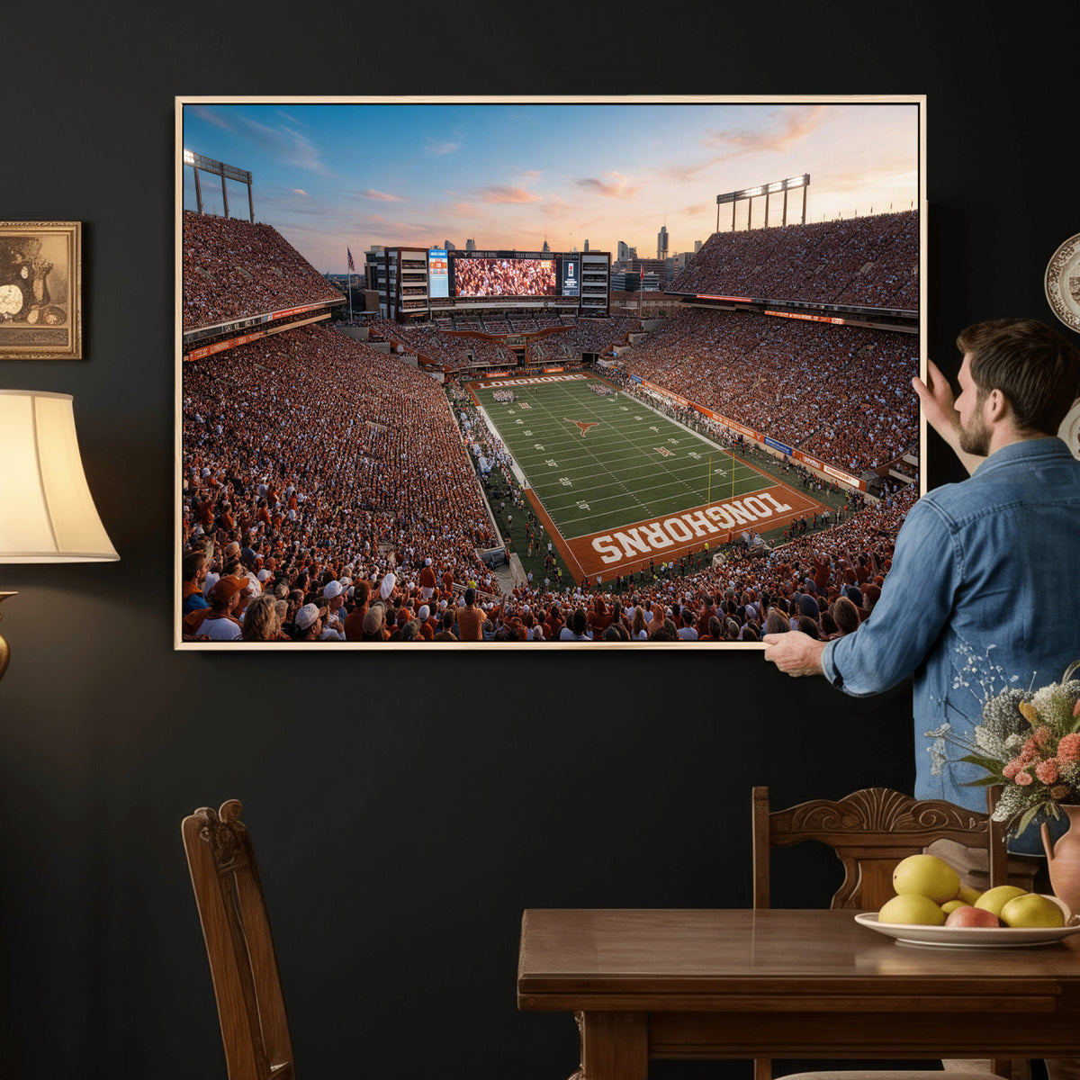 41187139-MGV-CV-36X24 - Stadium Wall Art Canvas Print