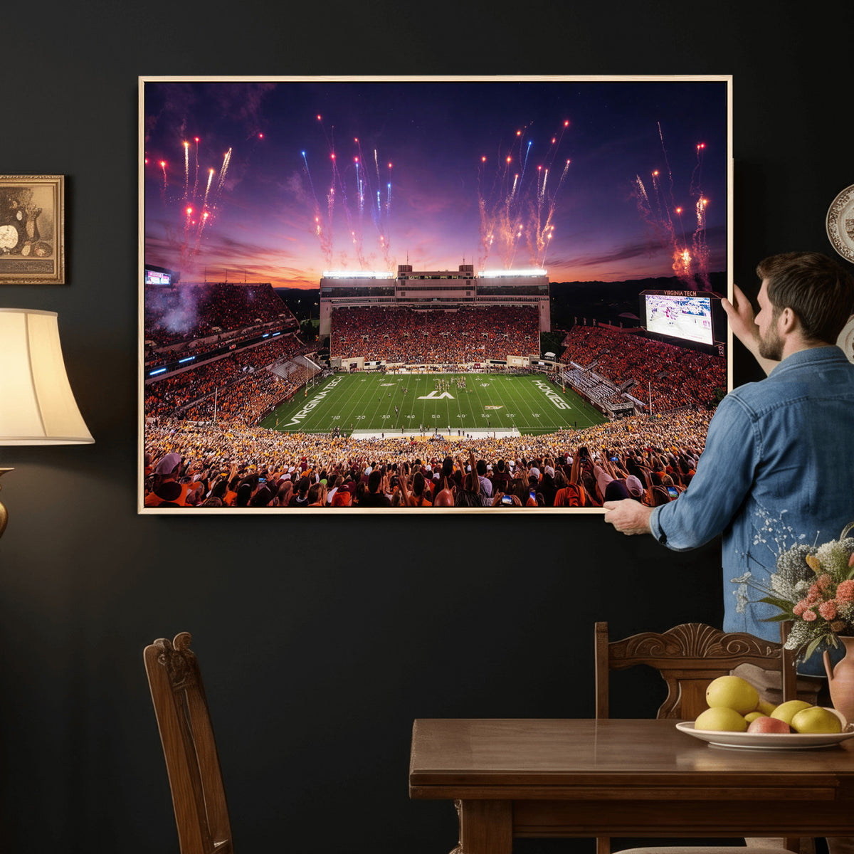 57314829-MGV-CV-36X24 - Stadium Wall Art Canvas Print
