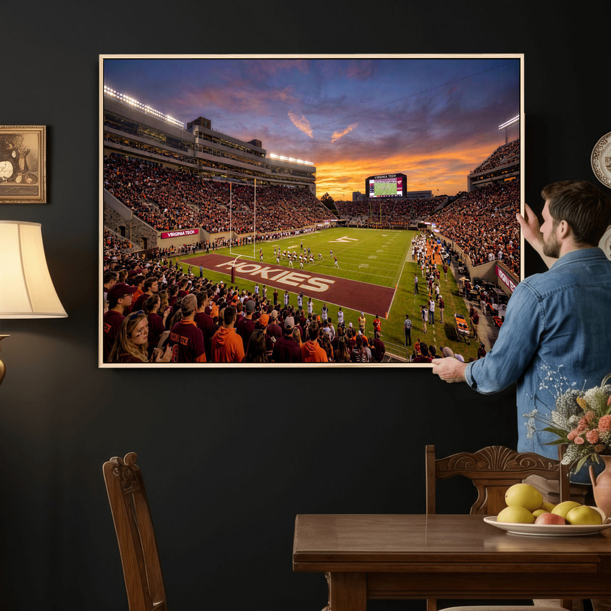 87141841-MGV-CV-36X24 - Stadium Wall Art Canvas Print