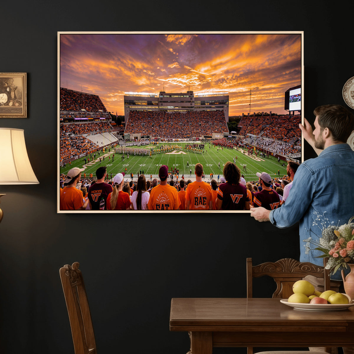 25873880-MGV-CV-36X24 - Stadium Wall Art Canvas Print