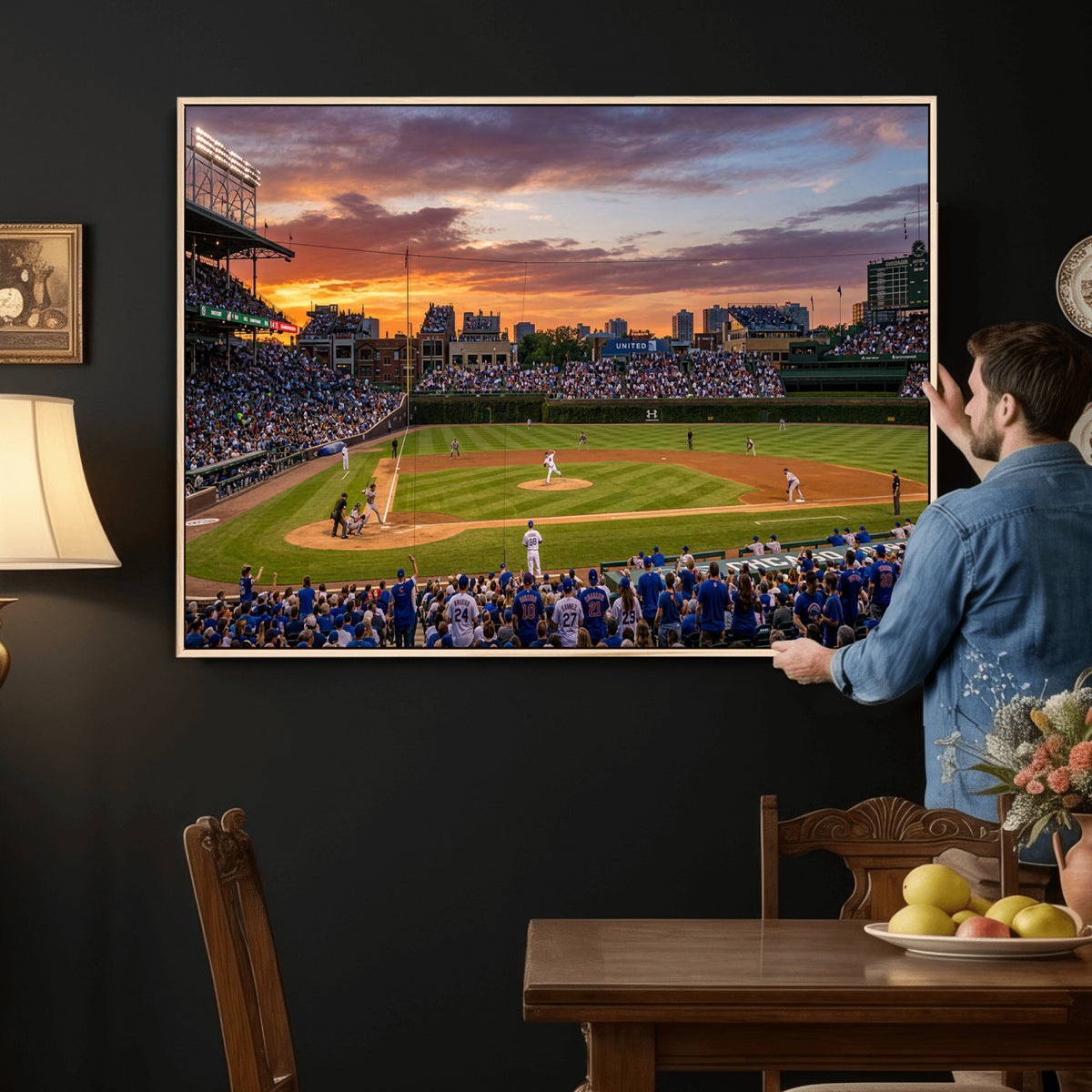 71103551-MGV-CV-36X24 - Stadium Wall Art Canvas Print