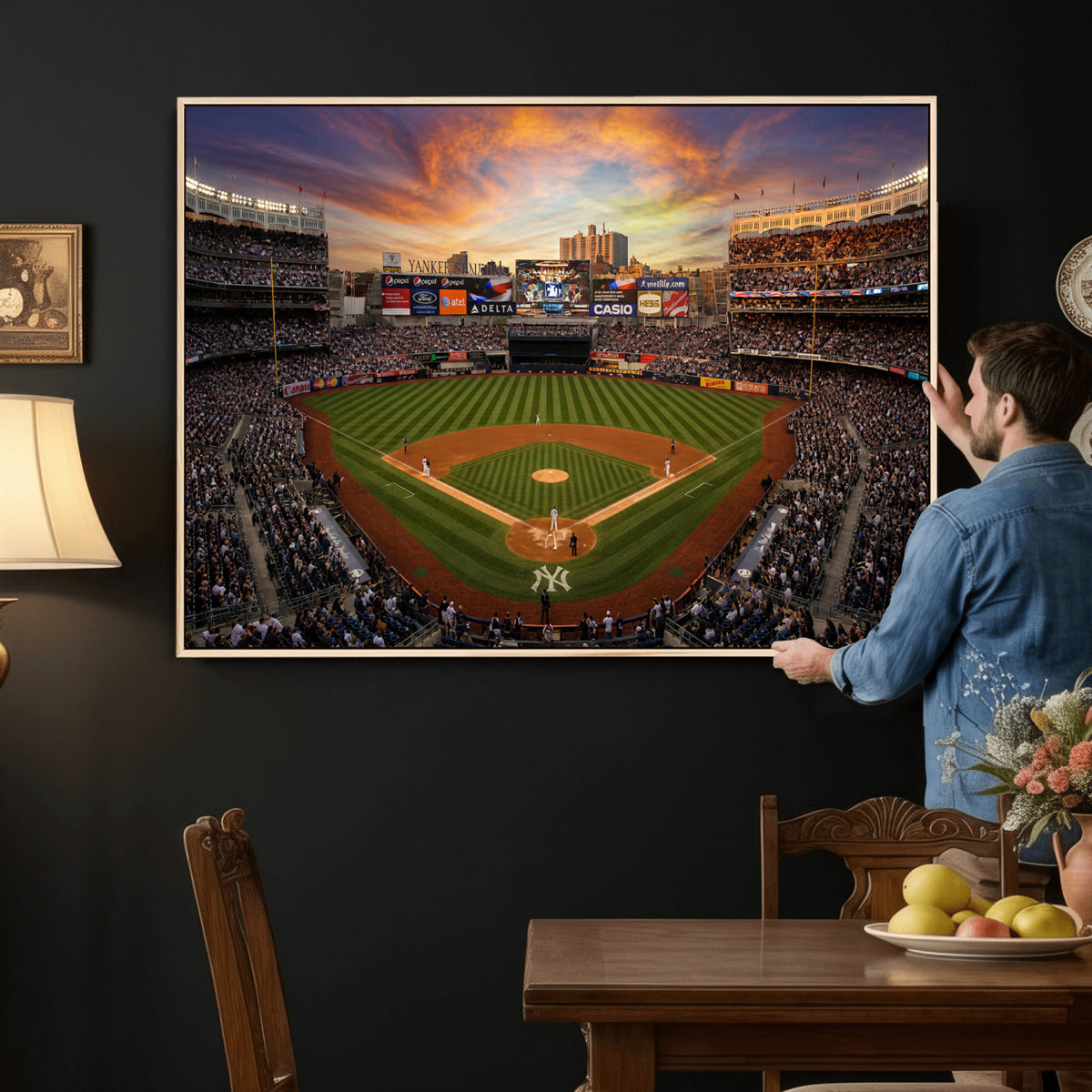 71157927-MGV-CV-36X24 - Stadium Wall Art Canvas Print