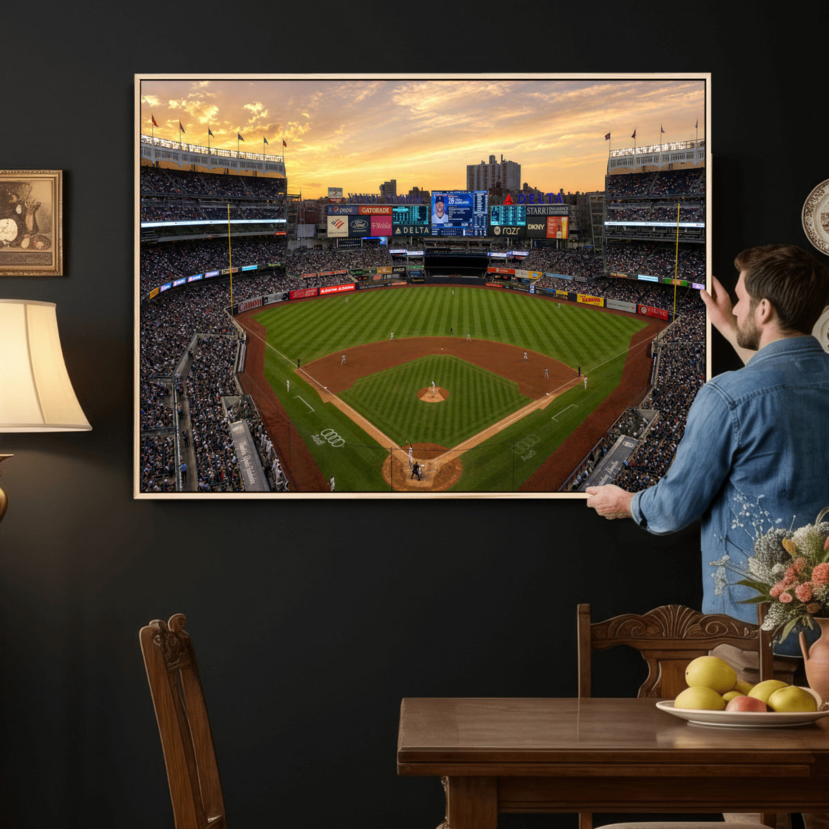 17396699-MGV-CV-36X24 - Stadium Wall Art Canvas Print