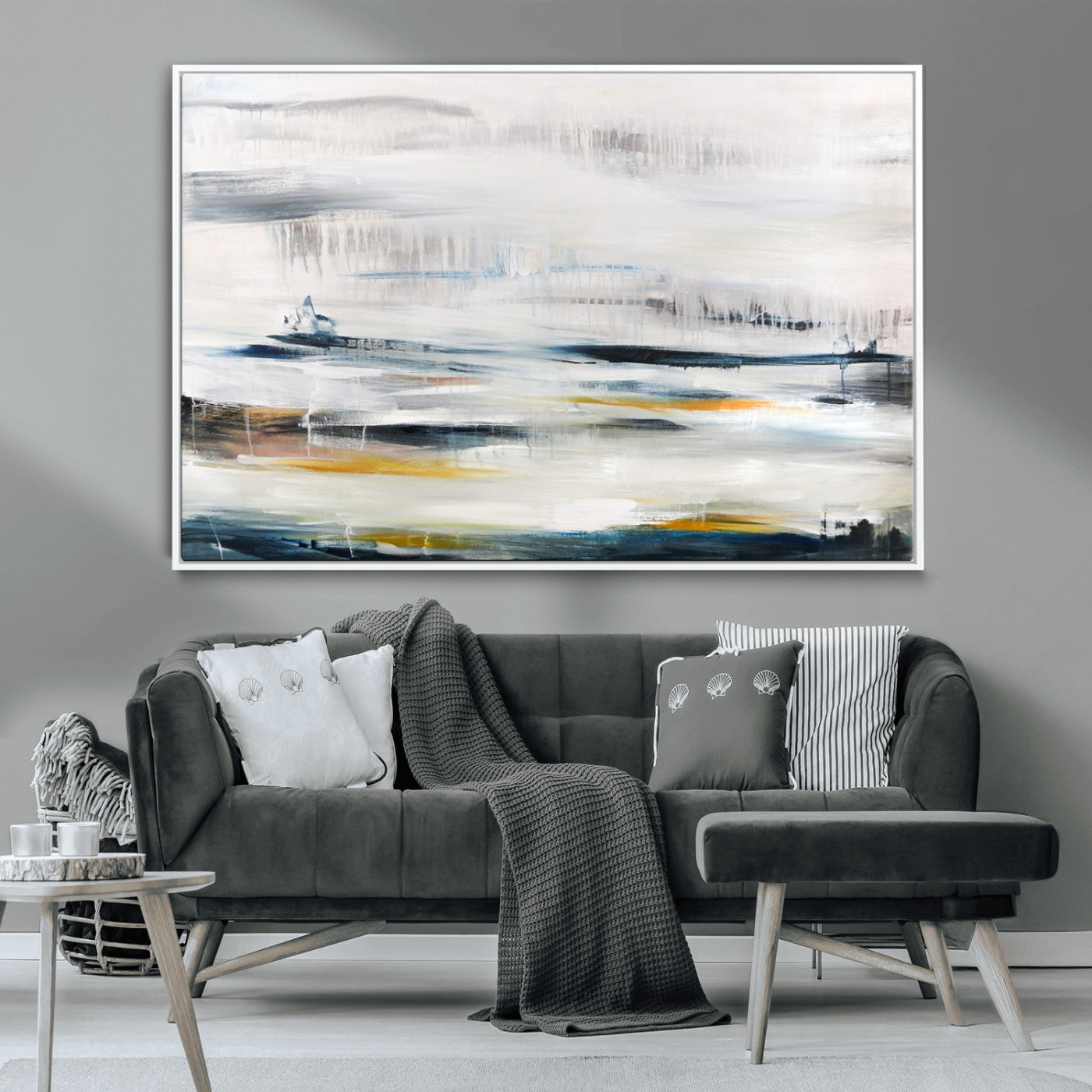 74932-MGV-CV-36X24-Soft Color Abstract Canvas Print