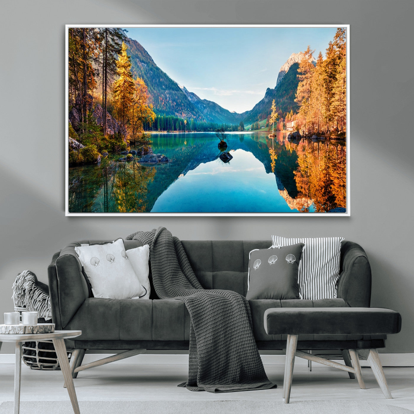 -Fantastic Autumn Panorama Wall Art Canvas Print