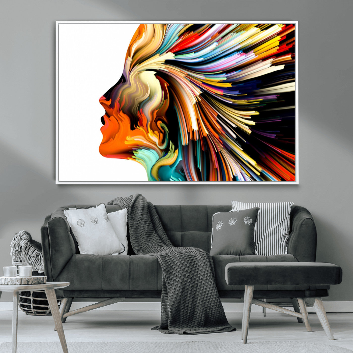 -Profile Colors Canvas Print