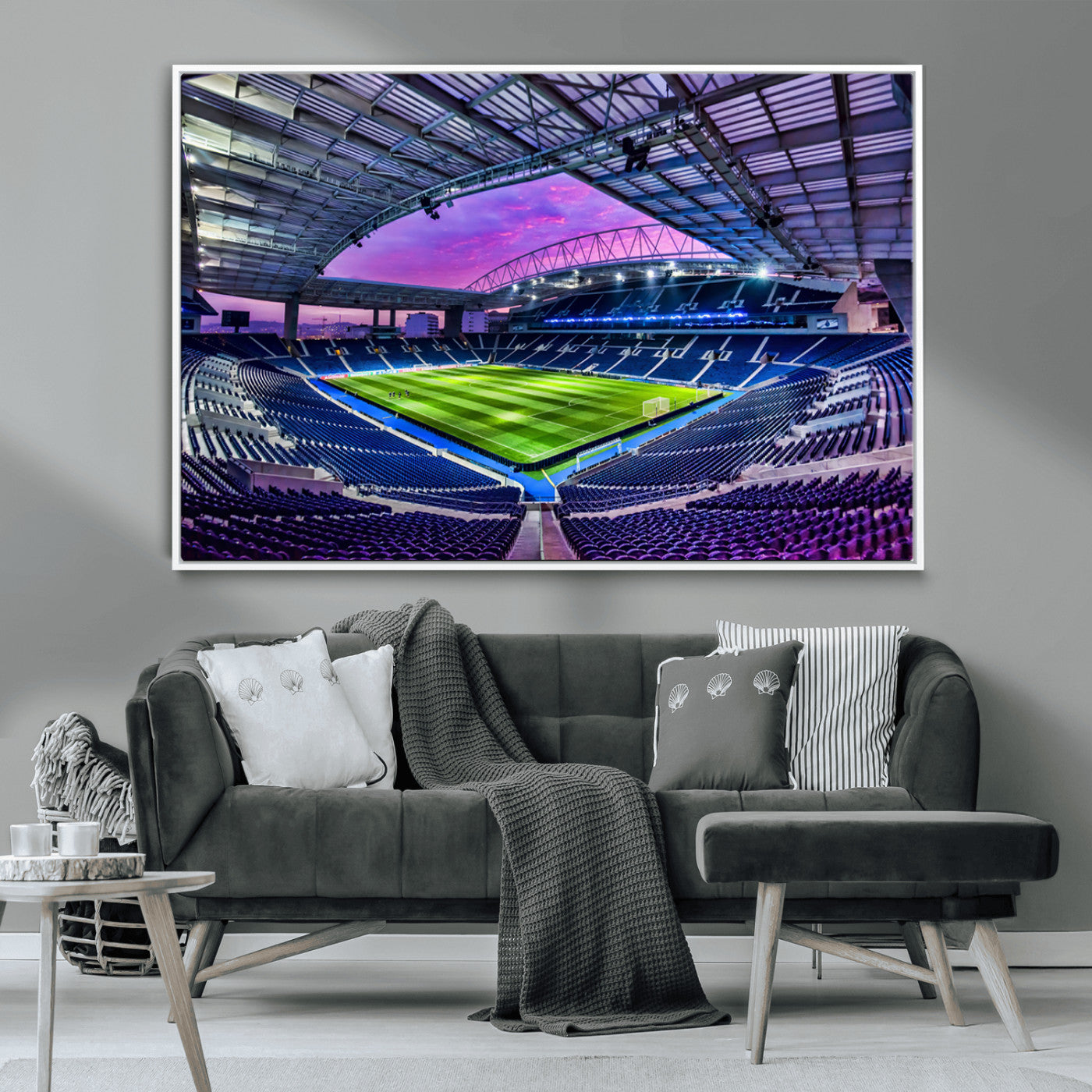 10851-MGV-CV-36X24-FC Porto Soccer Team Print Canvas- Dragon Stadium Wall Art Canvas Print