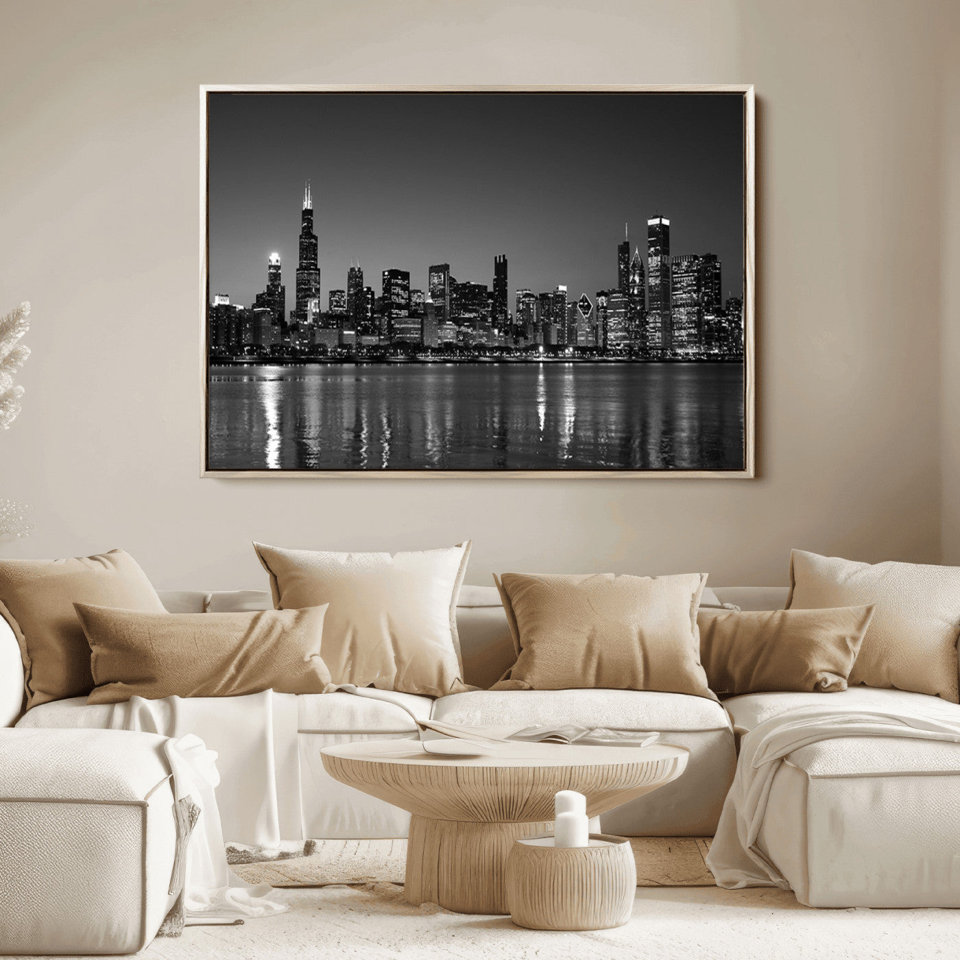 67435-MGV-FC-36X24_Natural-Chicago Wall Art Canvas Print