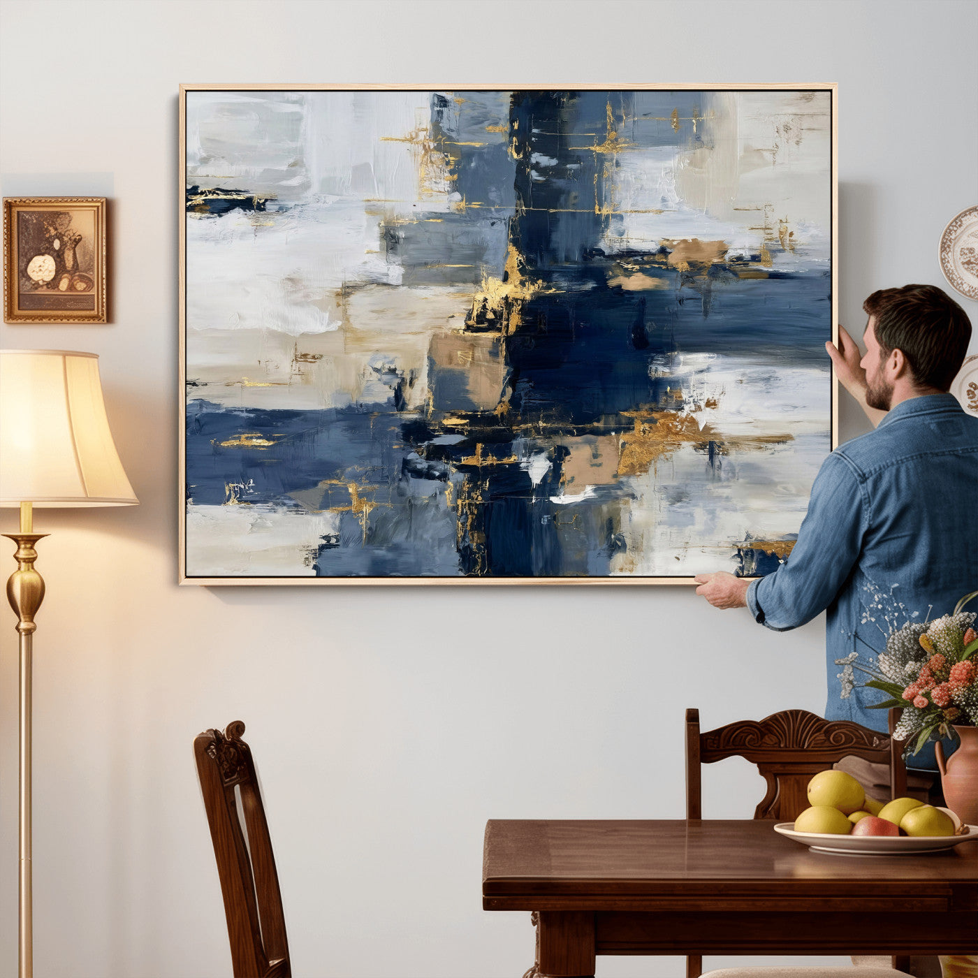 57128767-MGV-CV-36X24 - Abstract Wall Art Canvas Print