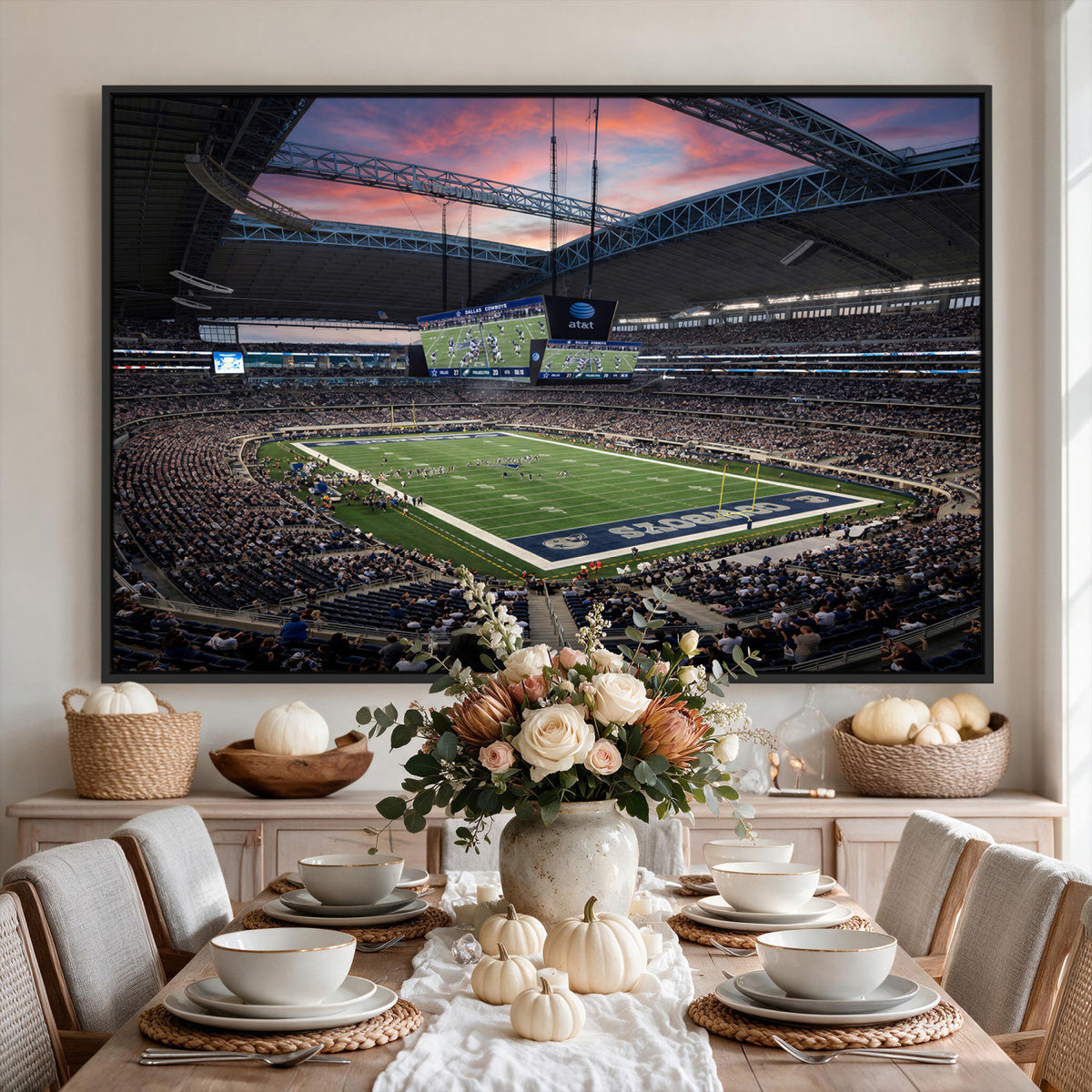 11530179-MGV-CV-36X24 - Stadium Wall Art Canvas Print