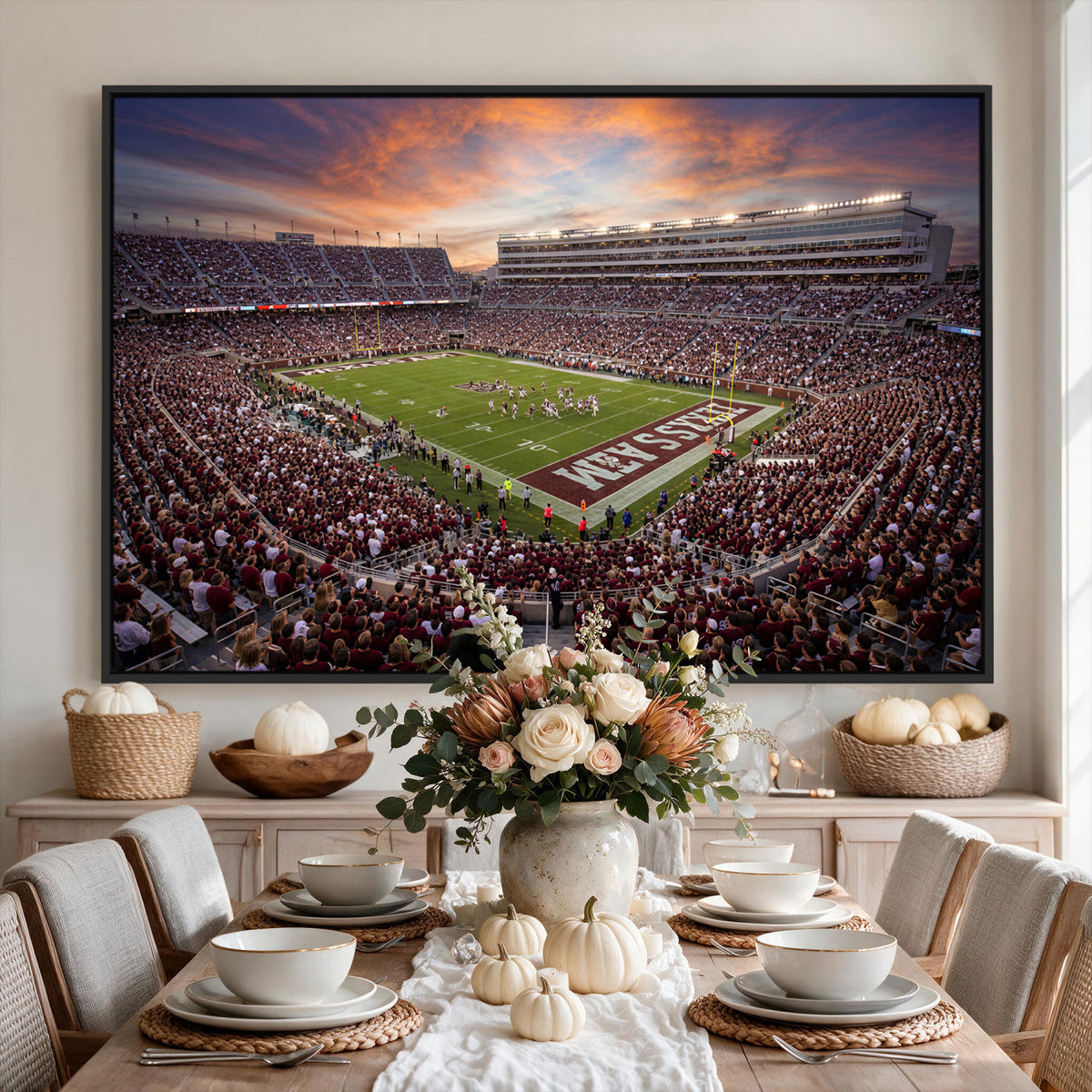 66624578-MGV-CV-36X24 - Stadium Wall Art Canvas Print