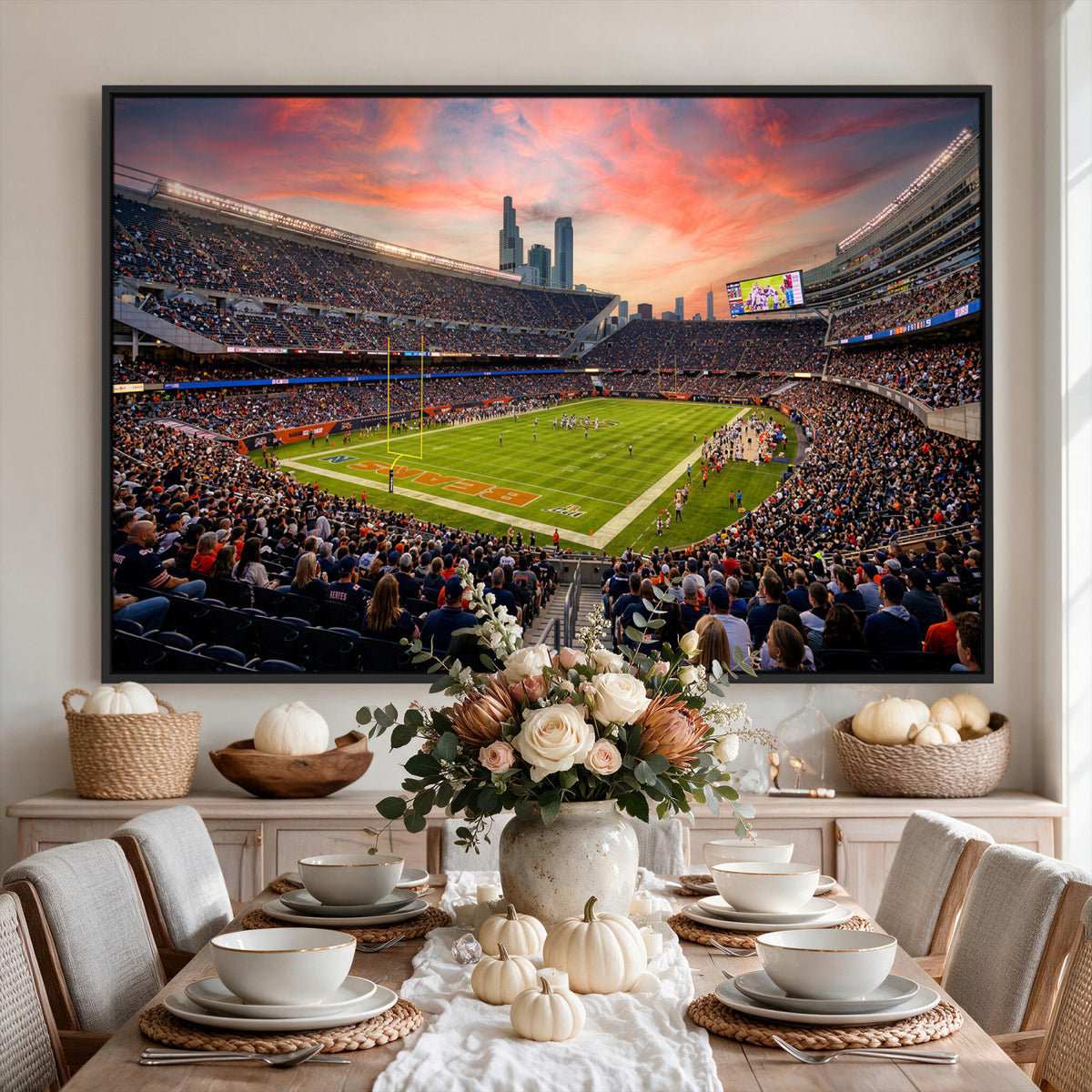 38873544-MGV-CV-36X24 - Stadium Wall Art Canvas Print