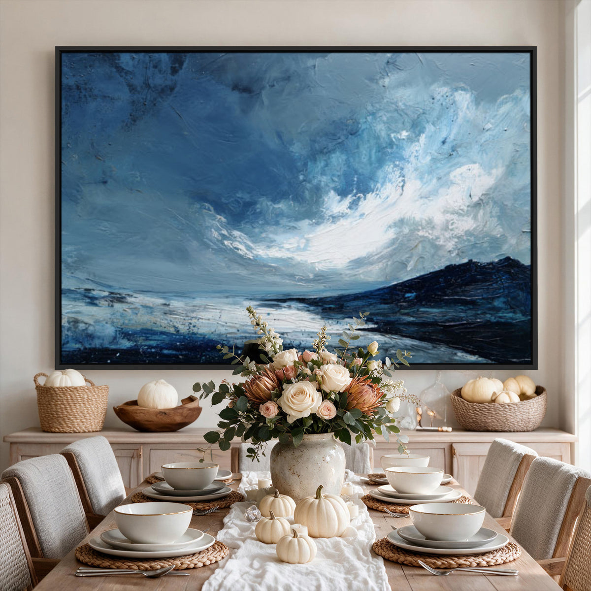 66685630-MGV-CV-36X24 - Extra Large Abstract Wall Art Canvas Print