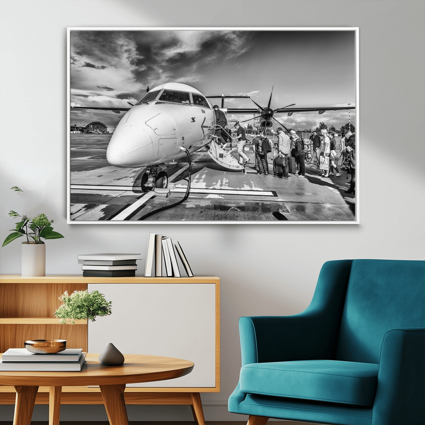 77340-MGV-FC-36X24_White-Planet Wall Art Canvas Print