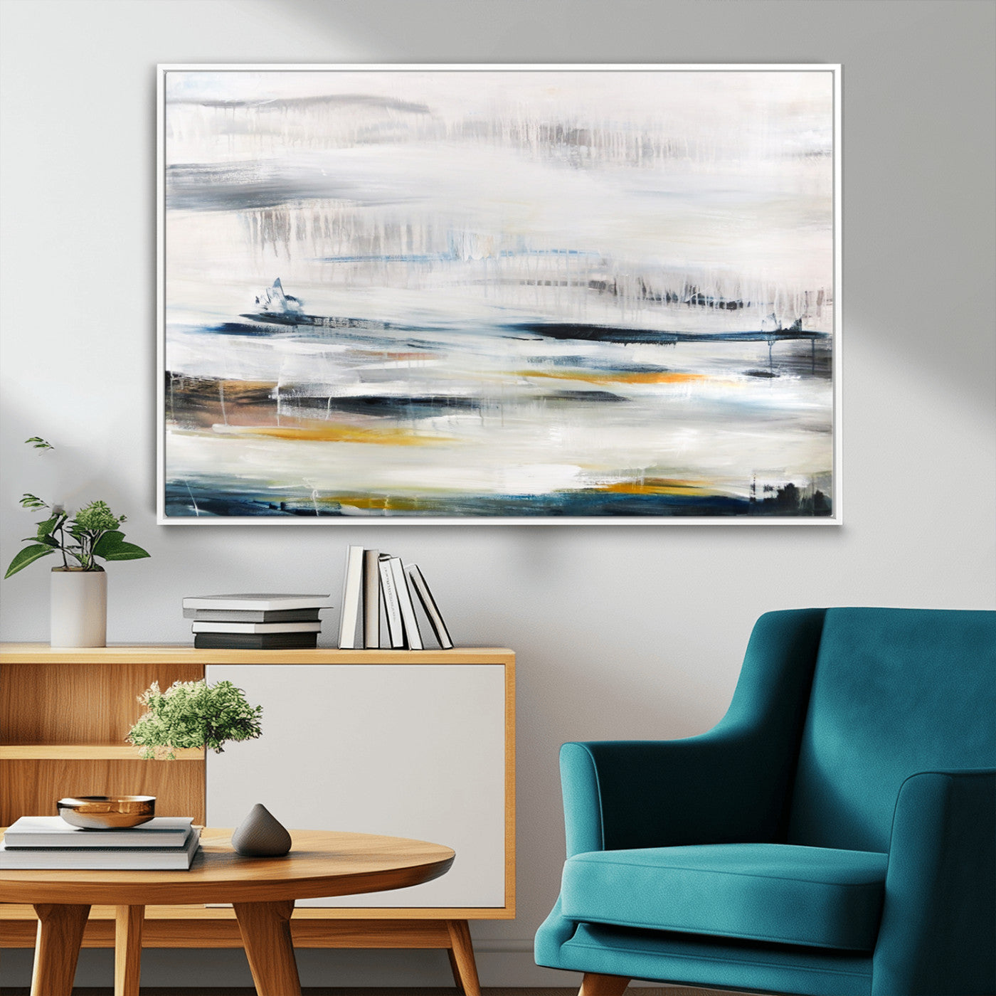 74932-MGV-CV-36X24-Soft Color Abstract Canvas Print