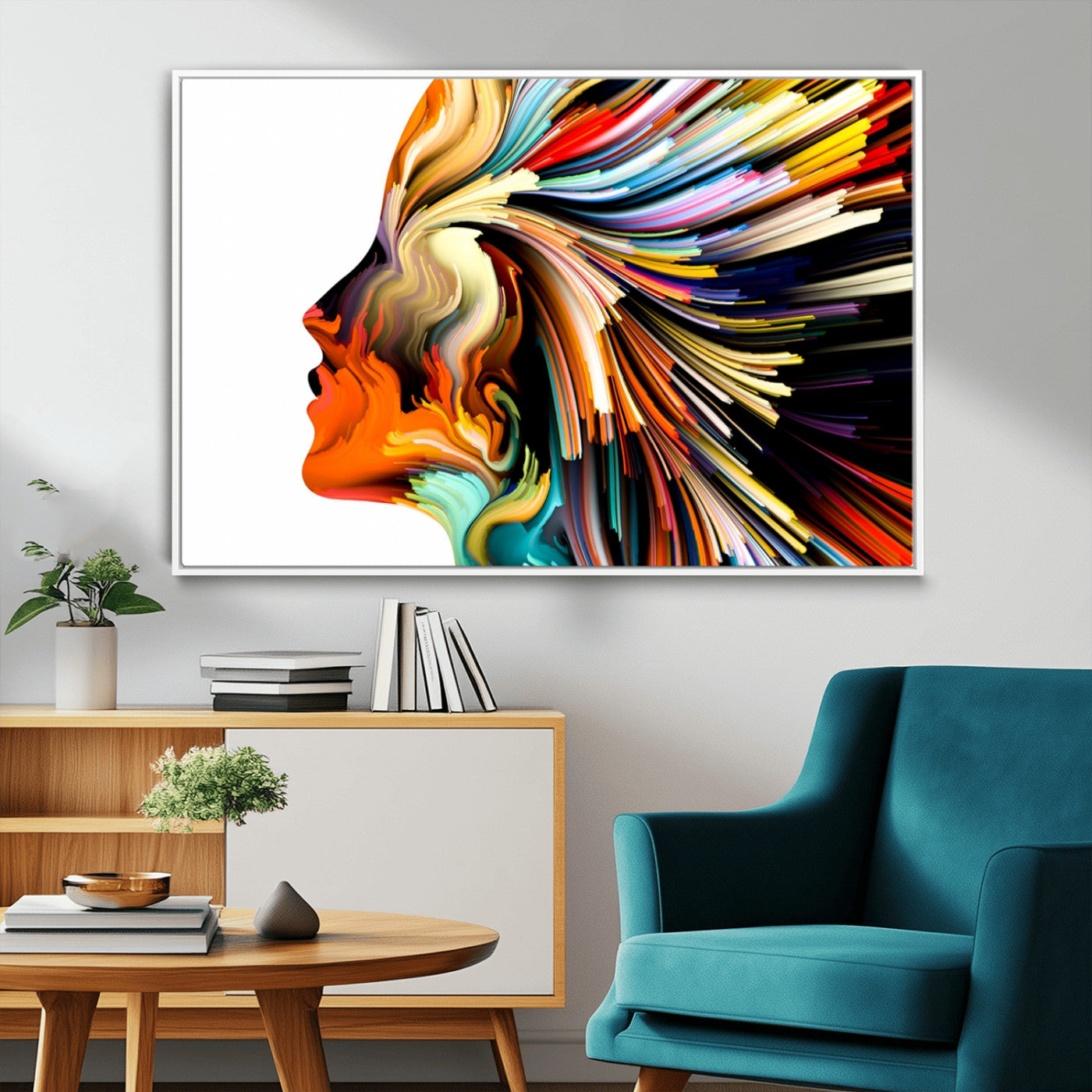 76813-MGV-FC-36X24_White-Profile Colors Canvas Print
