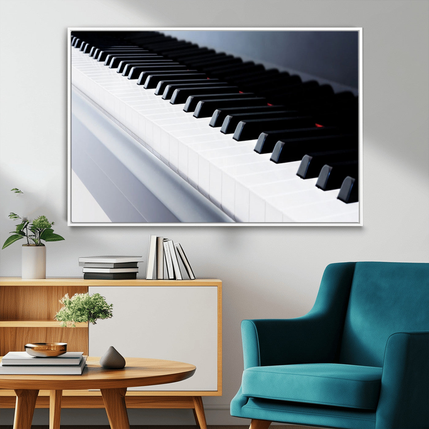 73351-MGV-FC-36X24_White-Piano Artwork Canvas Wall Art Print