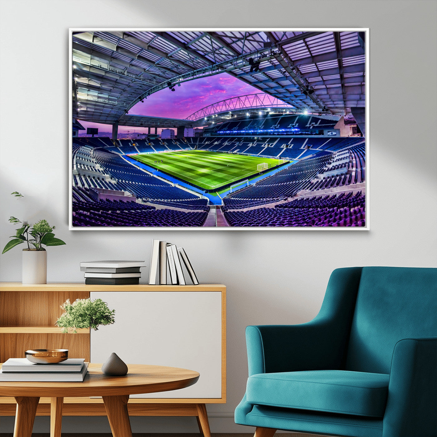 10851-MGV-CV-36X24-FC Porto Soccer Team Print Canvas- Dragon Stadium Wall Art Canvas Print