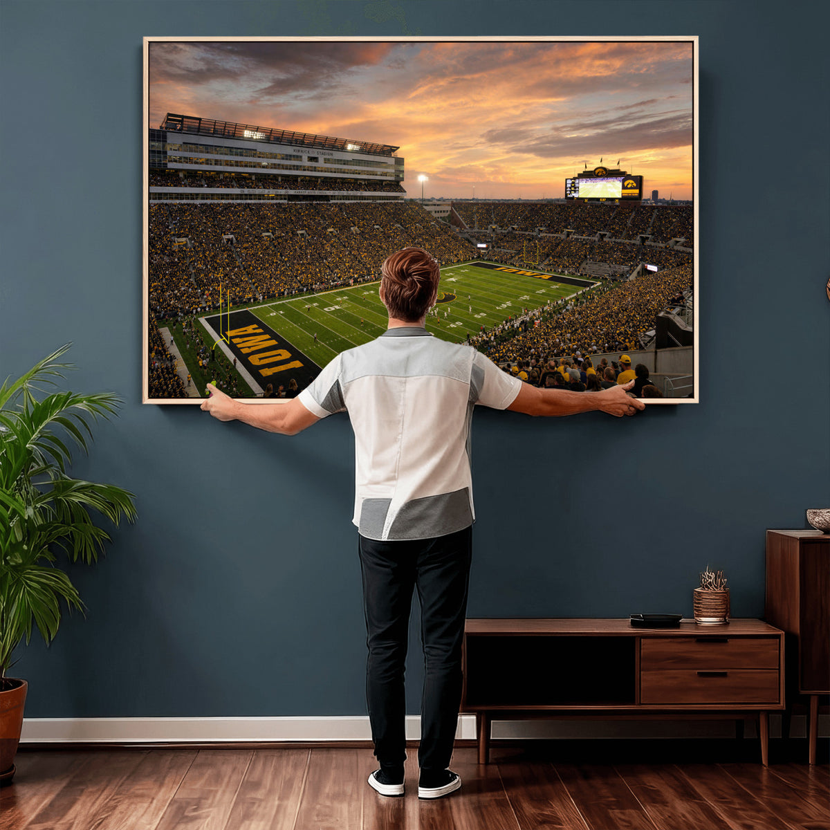 84993181-MGV-CV-36X24 - Stadium Wall Art Canvas Print