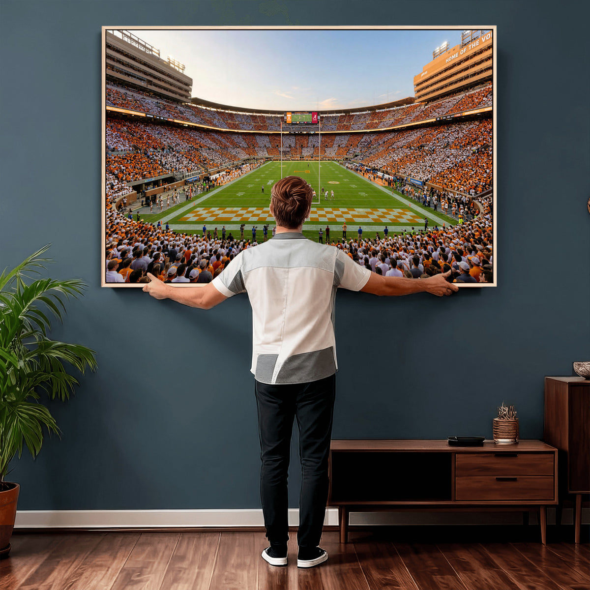 74509135-MGV-CV-36X24 - Stadium Wall Art Canvas Print