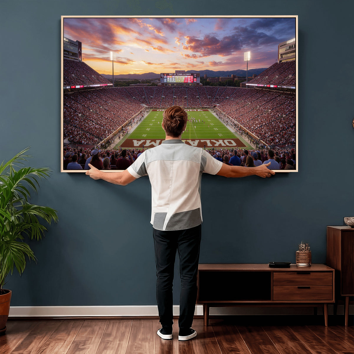 18509931-MGV-CV-36X24 - Stadium Wall Art Canvas Print