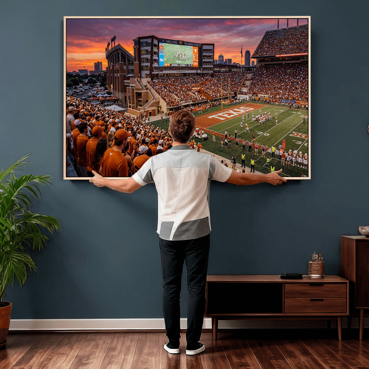 23743181-MGV-CV-36X24 - Stadium Wall Art Canvas Print
