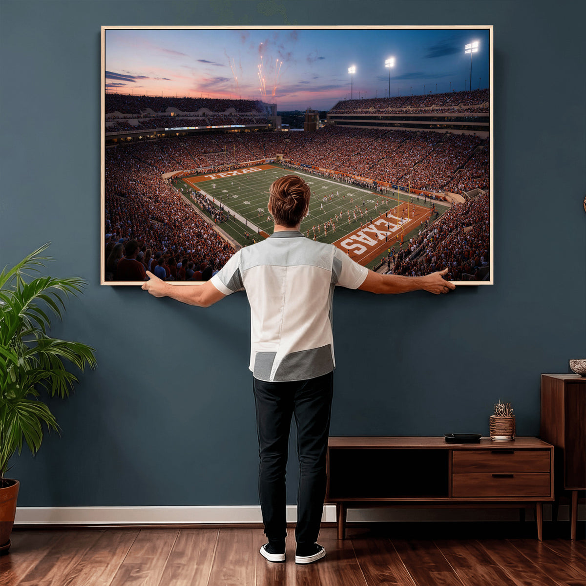31666911-MGV-CV-36X24 - Stadium Wall Art Canvas Print