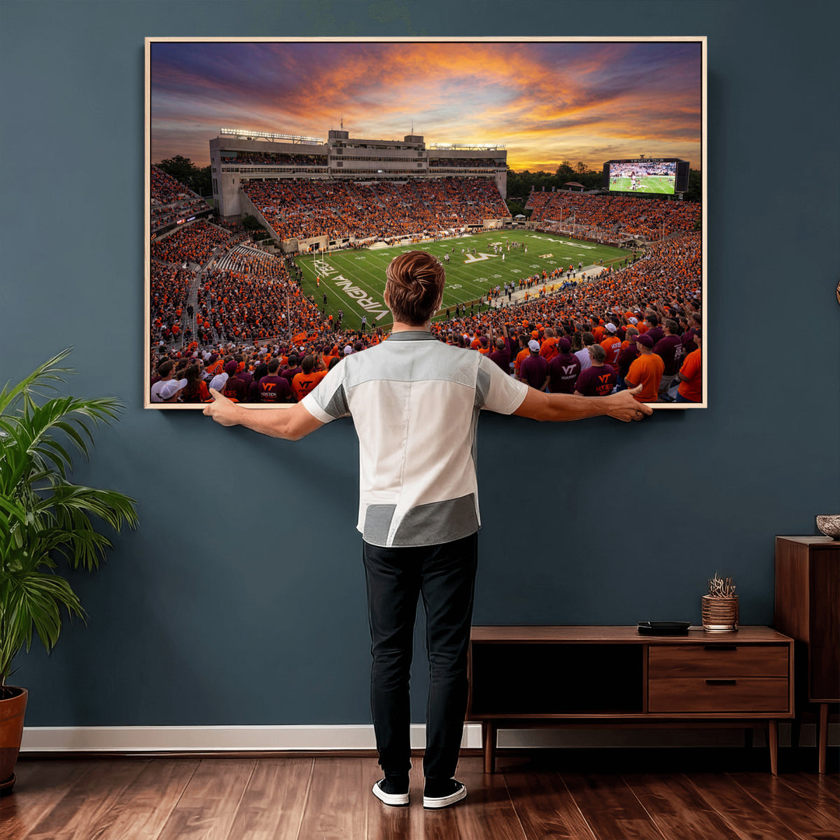 23178259-MGV-CV-36X24 - Stadium Wall Art Canvas Print