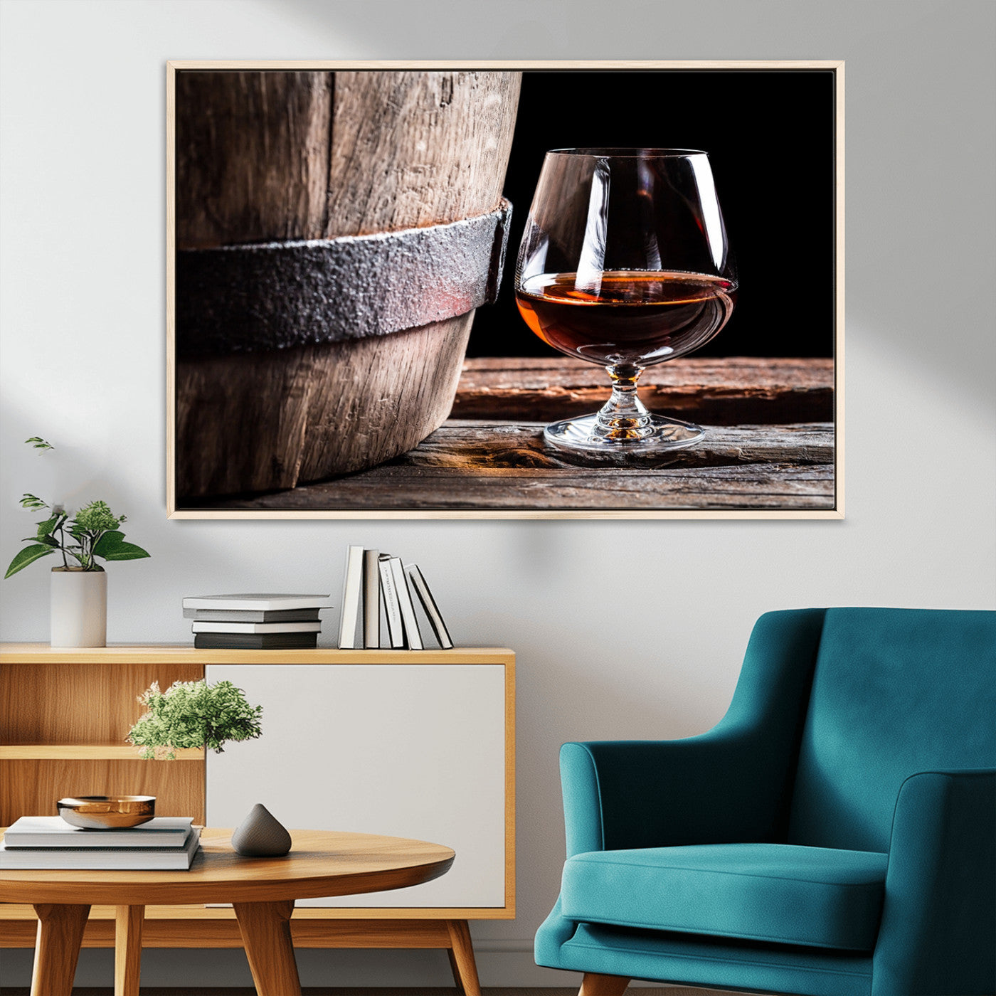 -Scots Whiskey Wall Art Canvas Print