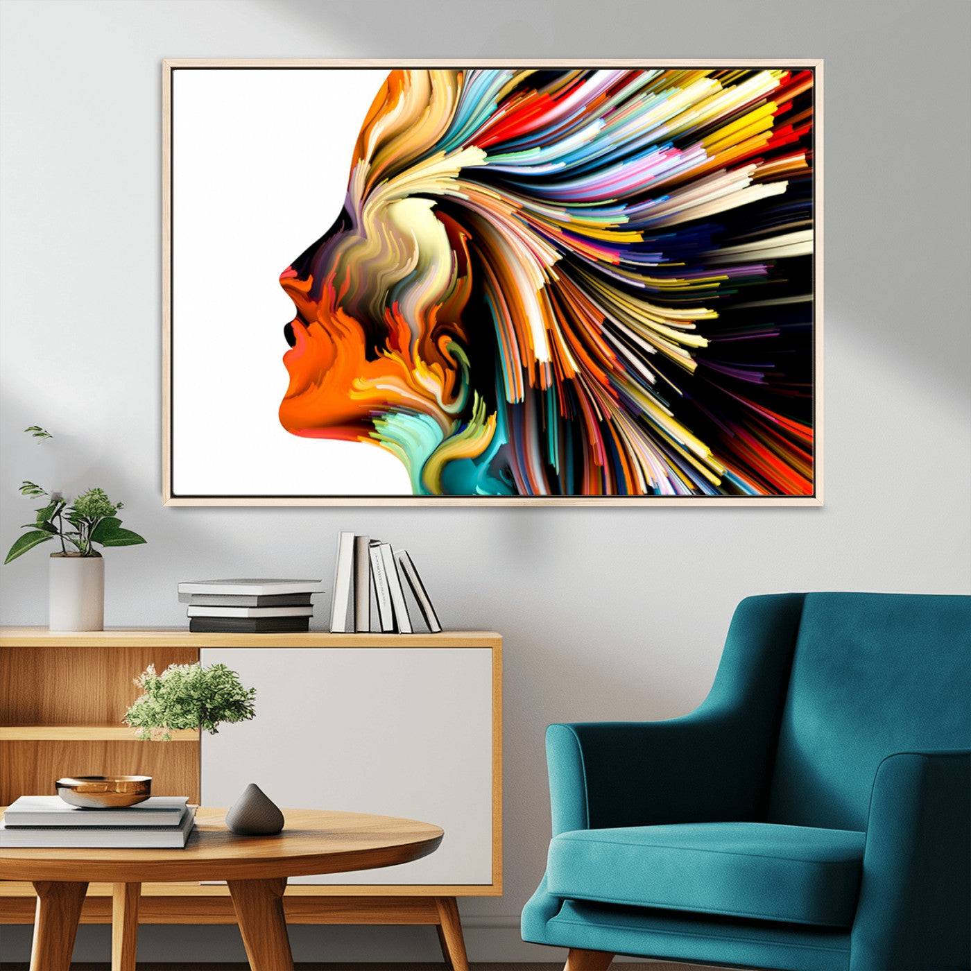 -Profile Colors Canvas Print