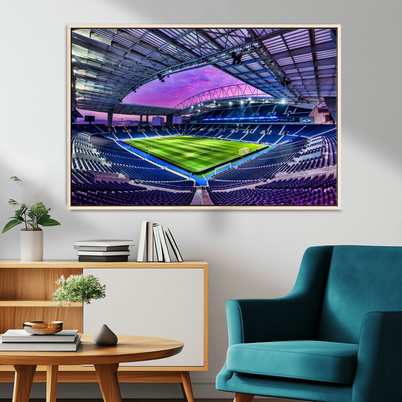 10851-MGV-CV-36X24-FC Porto Soccer Team Print Canvas- Dragon Stadium Wall Art Canvas Print