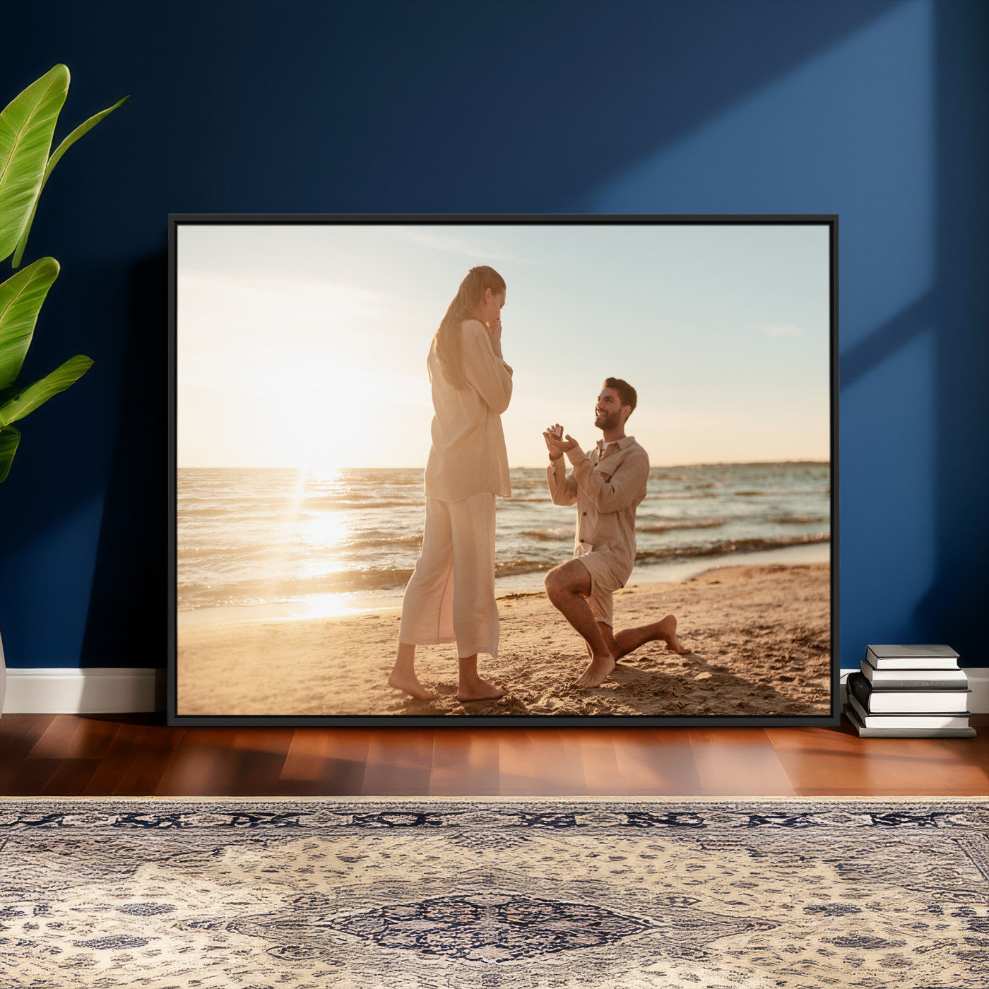 91913900-MGV-CV-36X24 - Custom Photo with Framed Canvas Wall Art Canvas Print Personalized Picture Print Framed Wall Art Digitally Printed Photo