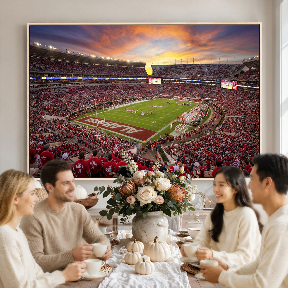 41995919-MGV-CV-36X24 - Stadium Wall Art Canvas Print