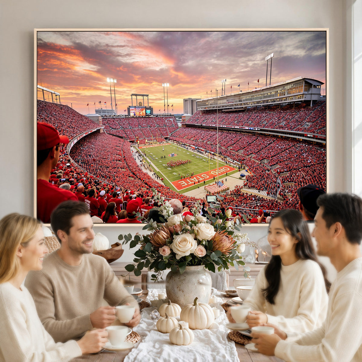 94754966-MGV-CV-36X24 - Stadium Wall Art Canvas Print