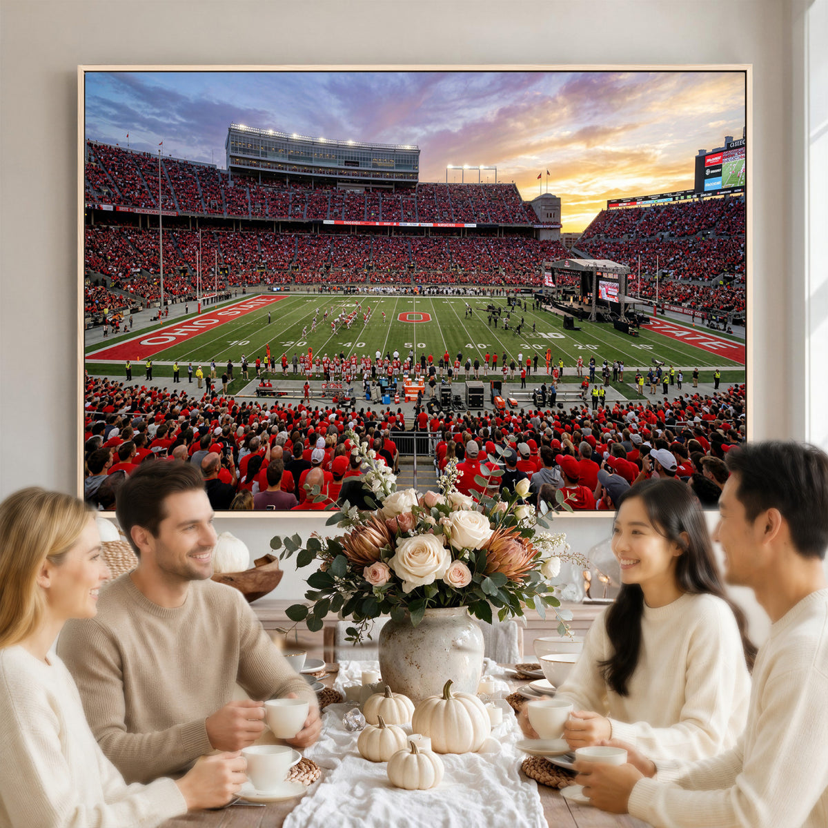 23196993-MGV-CV-36X24 - Stadium Wall Art Canvas Print