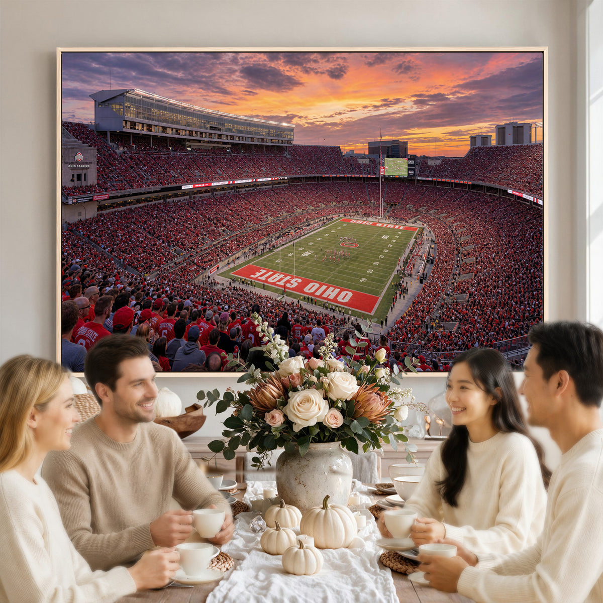 95137596-MGV-CV-36X24 - Stadium Wall Art Canvas Print