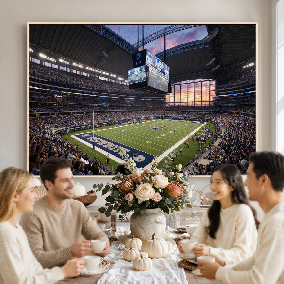 94095904-MGV-CV-36X24 - Stadium Wall Art Canvas Print