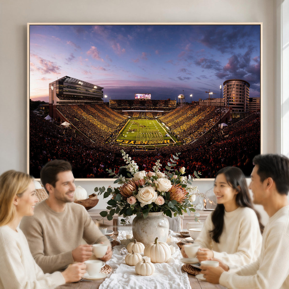 49683861-MGV-CV-36X24 - Stadium Wall Art Canvas Print