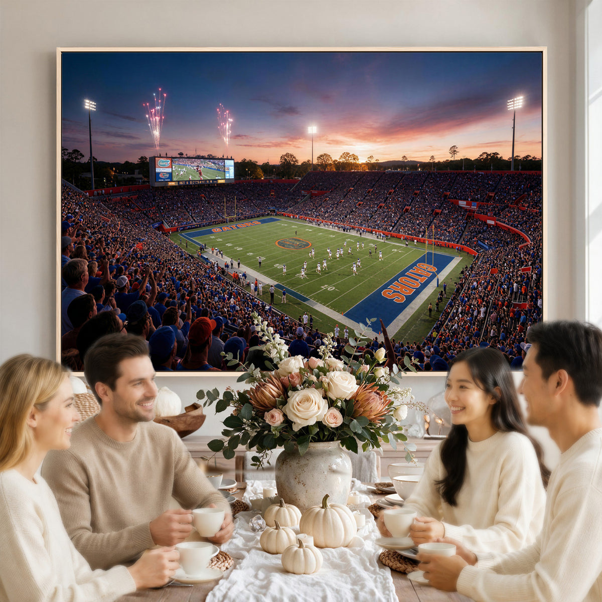 42817292-MGV-CV-36X24 - Stadium Wall Art Canvas Print