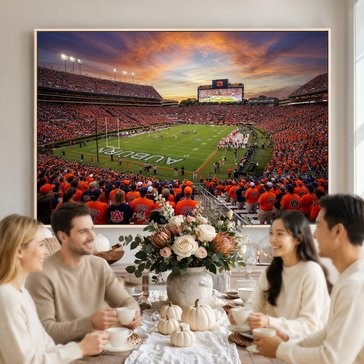 46347891-MGV-CV-36X24 - Stadium Wall Art Canvas Print
