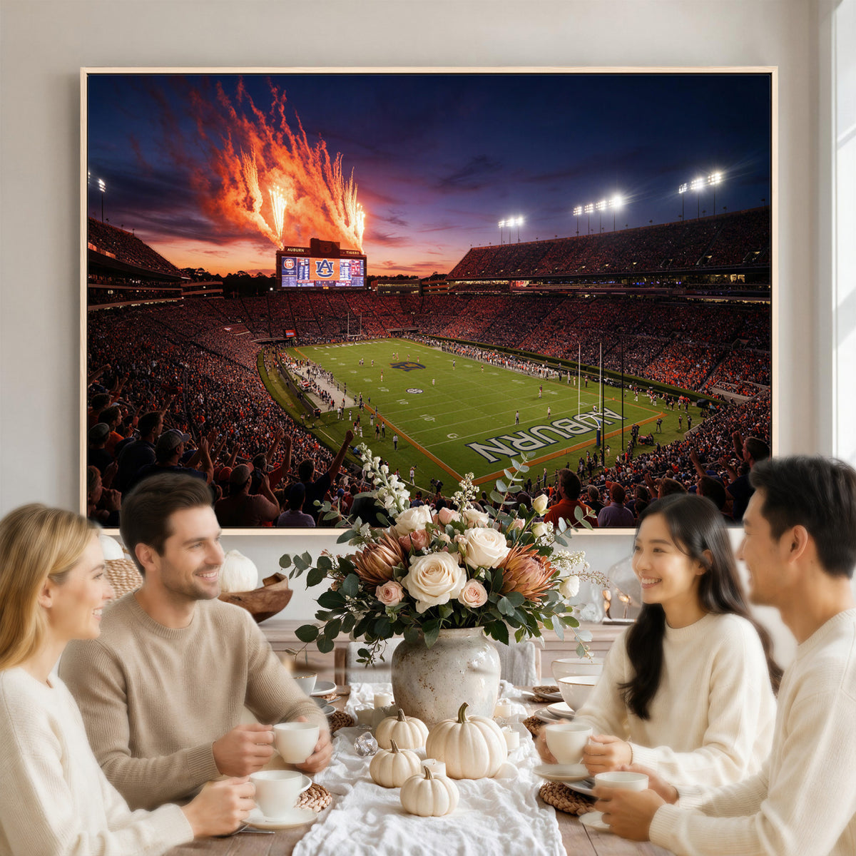 30686080-MGV-CV-36X24 - Stadium Wall Art Canvas Print