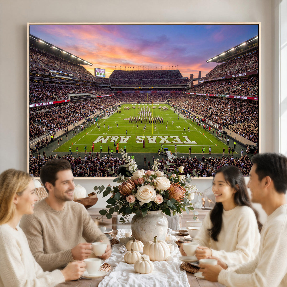 65952219-MGV-CV-36X24 - Stadium Wall Art Canvas Print