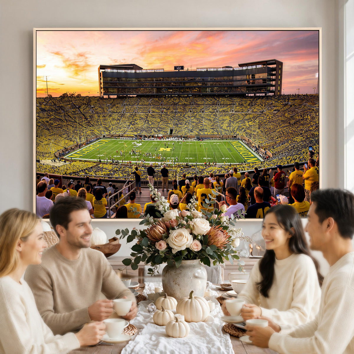 27265223-MGV-CV-36X24 - Stadium Wall Art Canvas Print