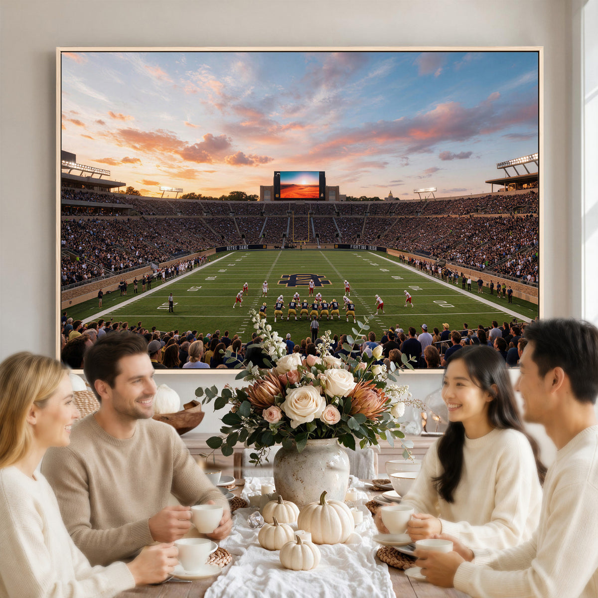 54464530-MGV-CV-36X24 - Stadium Wall Art Canvas Print