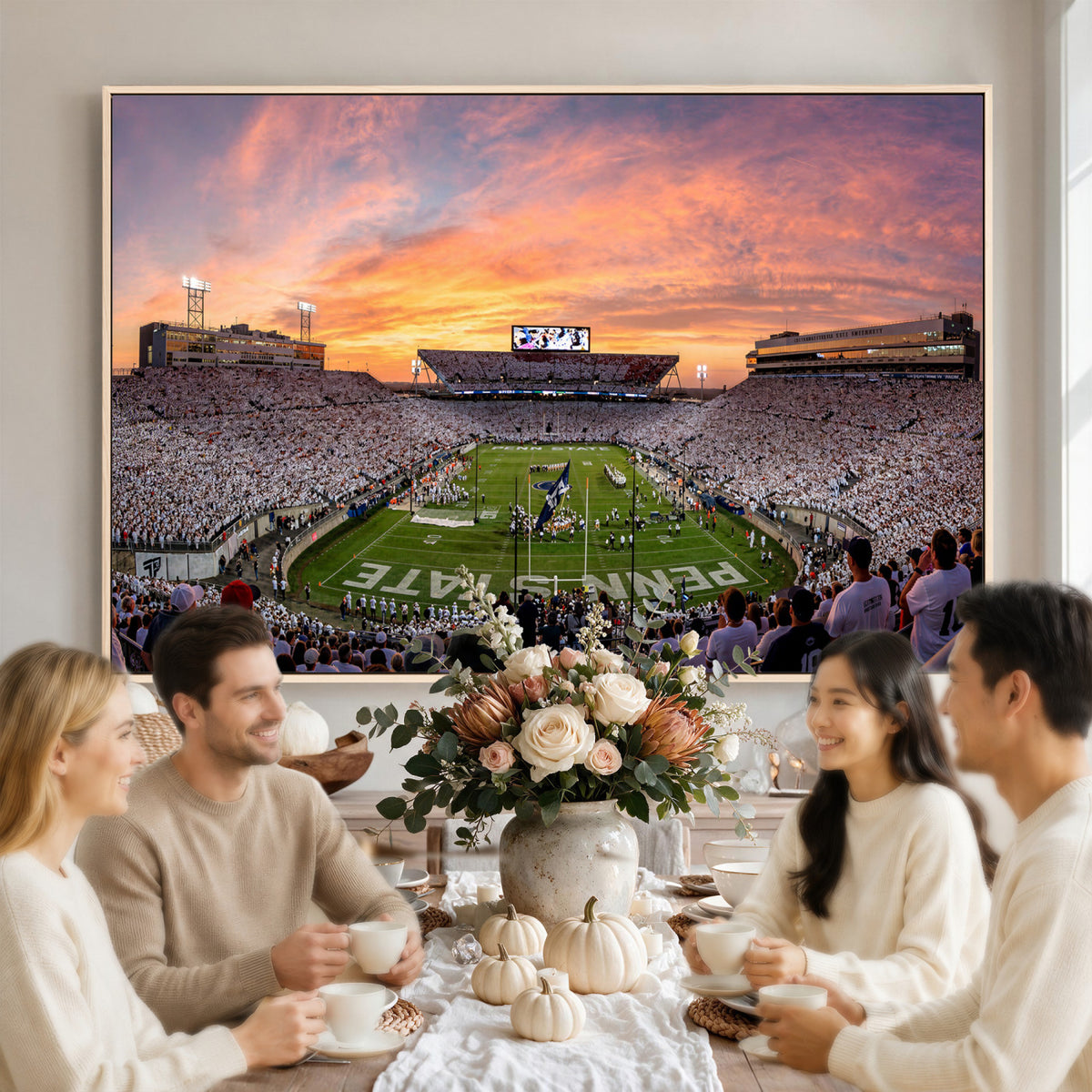 53161432-MGV-CV-36X24 - Stadium Wall Art Canvas Print