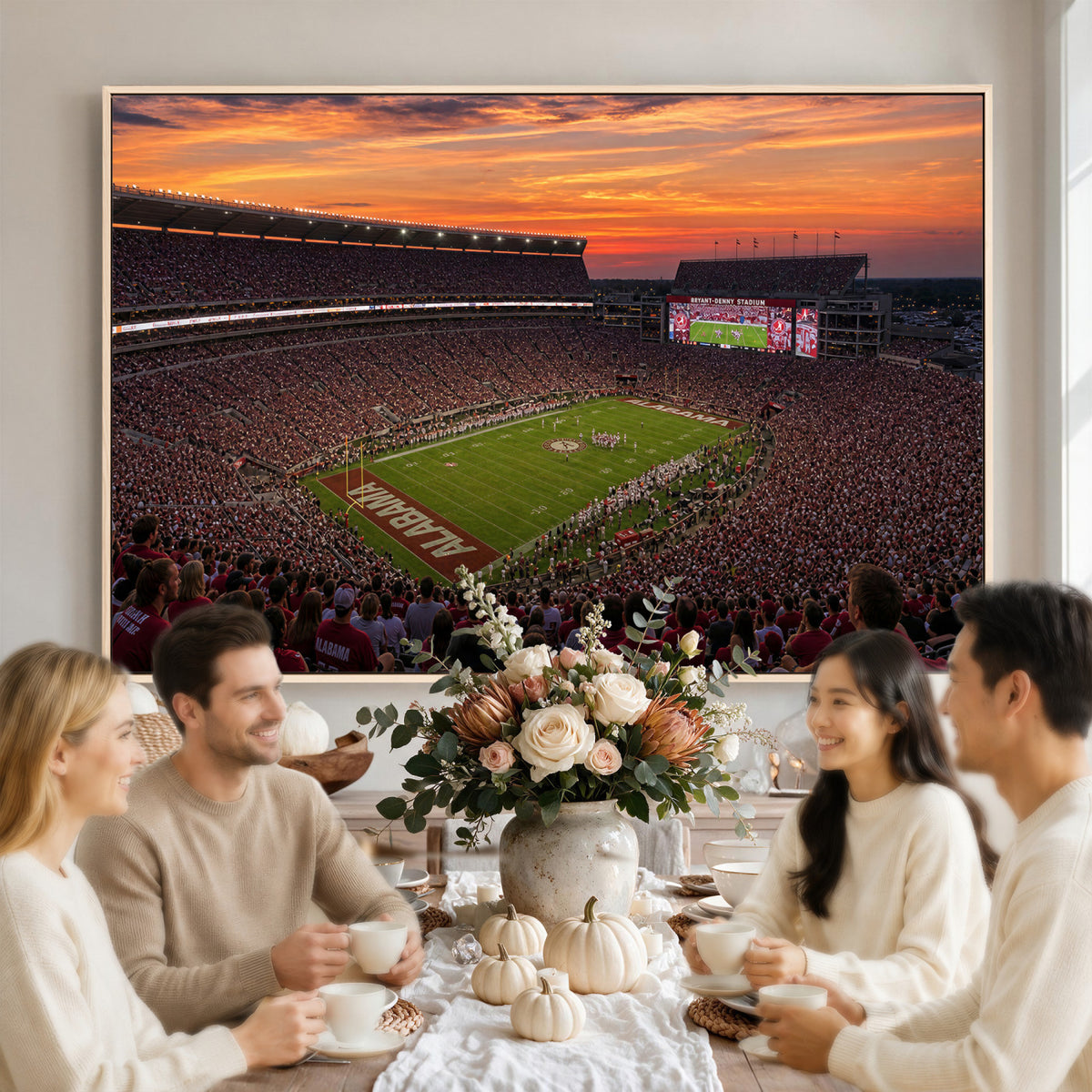 91782096-MGV-CV-36X24 - Stadium Wall Art Canvas Print