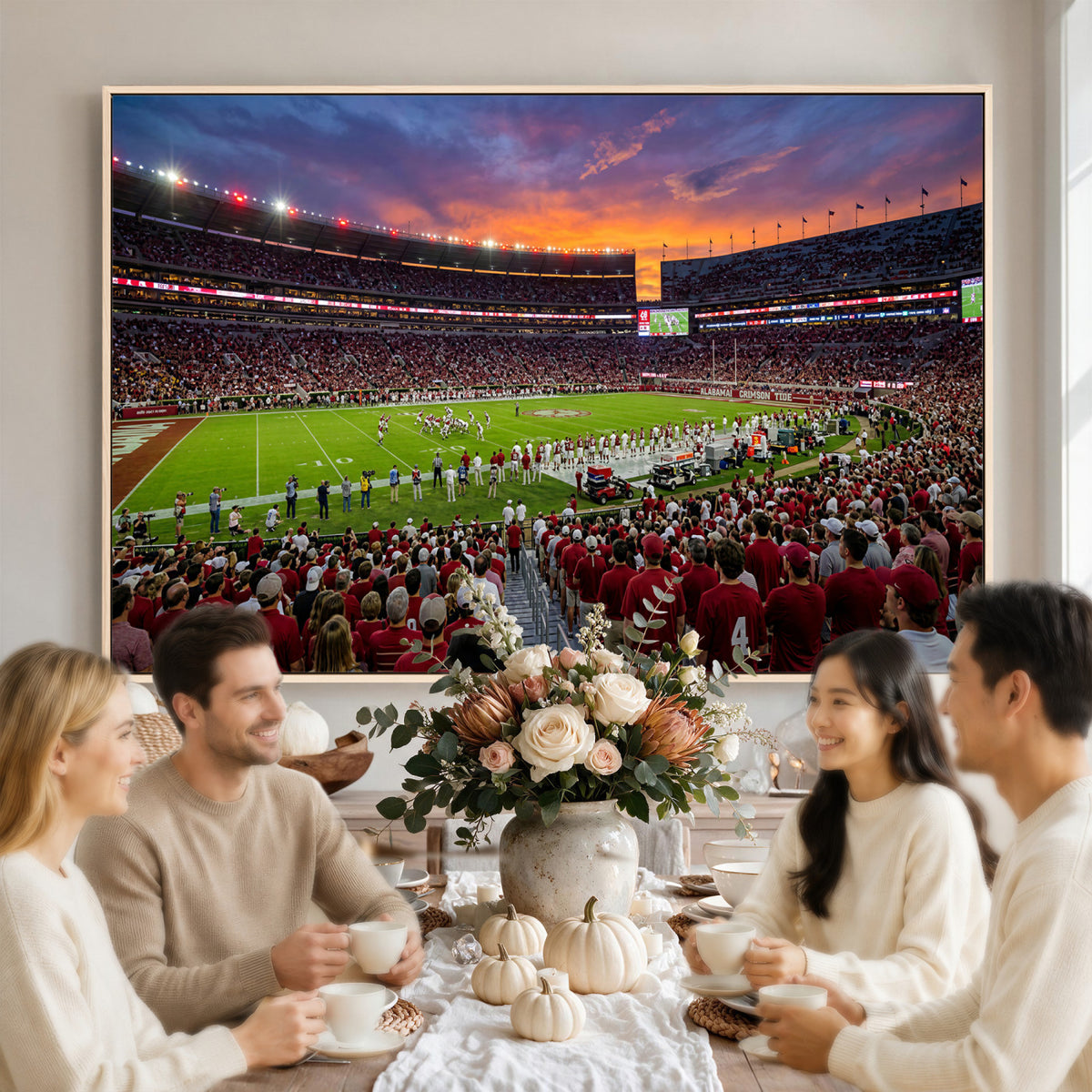 47822048-MGV-CV-36X24 - Stadium Wall Art Canvas Print